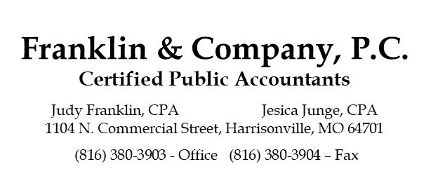 Franklin & Company, P.C. Certified Public Accountants